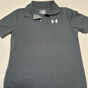 Under Armour Boys Gray Polo shirt